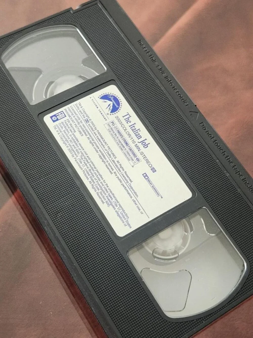 The Italian Job - 2003 - VHS